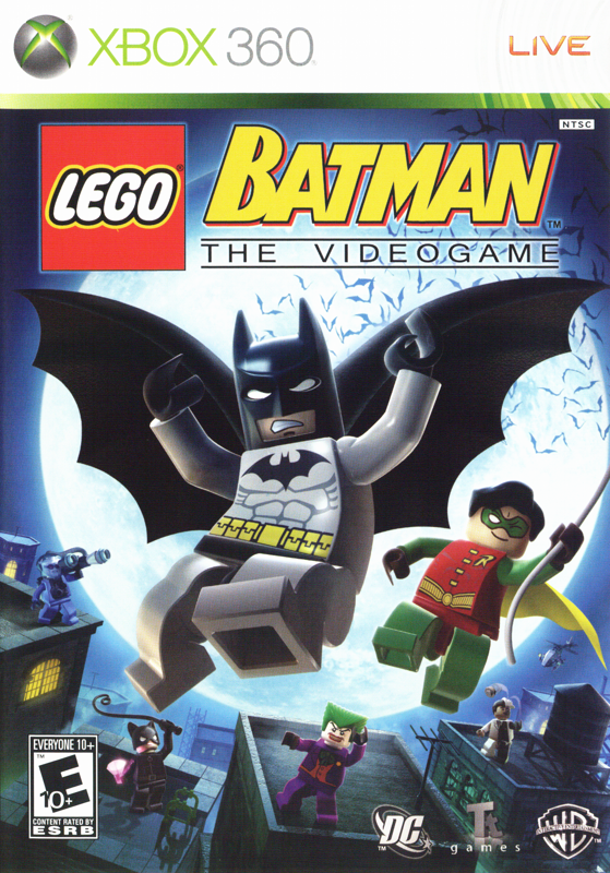 LEGO Batman The Videogame box art for Xbox 360